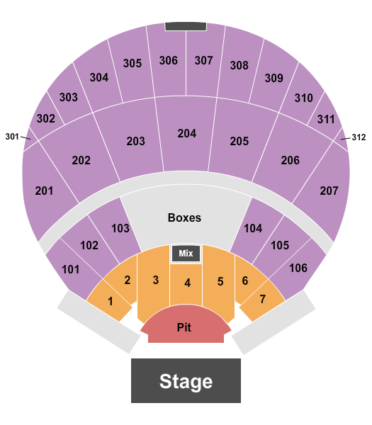 Coca-Cola Amphitheater Twenty One Pilots Seating Chart